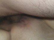 Hij neukt me zo goed. Al zijn zaad diep in mijn kut. Creampie. Cum inside.