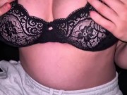 😍Do you like my natural tits or should I make a change?😍😍 3/16