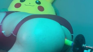 Femboy vs fucking machine