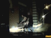 Policeman fucks a women walking home after a night on the town - Fake Cop 8/16