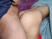 Stepsister and Stepbrother Shared Bed and Hard Rough Fuck 15/16