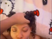 Curvy Anime Waifu Gags On Your Dick and Fucks ♡ (I'm backk) 3/16