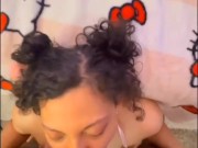 Curvy Anime Waifu Gags On Your Dick and Fucks ♡ (I'm backk) 4/16