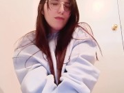 Your VIRGIN FRIEND OWES YOU MONEY! she pays you back with ANAL ORGASM 5/16