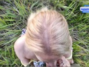 She took off her panties and wanted sex, and I just gave her a dick in her mouth. 15/16