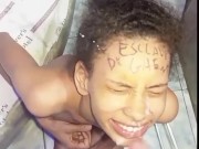 NAMORADA DO MEU AMIGO SENDO TRATADA COMO DEVE SER, GOZEI NA CARA DELA 14/16