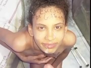 NAMORADA DO MEU AMIGO SENDO TRATADA COMO DEVE SER, GOZEI NA CARA DELA 16/16