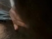 I give step-bro a blowjob and we fuck while parents are next door 4/16