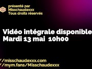 🇫🇷 Misschaudexxx, Promenade dans la rue avec plug anal lumineux, baise avec un inconnu et creampie 16/16
