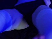 My gamer girl step sister kept ignoring me, so I teached her a lesson by giving her a creampie! 2/16