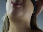 Close-Up Oral with a Naughty MILF - Intense Suction & Cumshot All Over Me 10/16
