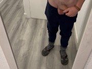 Para un lado y para el otro lado, jugando con mi polla 11/16