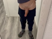 Para un lado y para el otro lado, jugando con mi polla 12/16