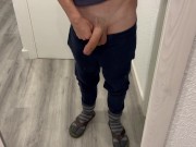 Para un lado y para el otro lado, jugando con mi polla 13/16