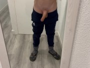 Para un lado y para el otro lado, jugando con mi polla 5/16