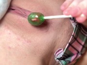 FUCKED/LICKED LOLLIPOP AFTER CREAMPIE 6/16