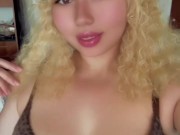 BLONDE PORNSTAR SLUT