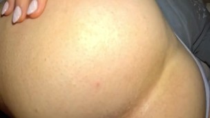 19yo Coed Spreads Fat White Ass for Raw BBC Fuck in her Dorm Room