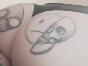 Big tits bouncing and tattooed ass shaking 11/16