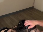 Obedient slut, no hands blowjob, 13/16