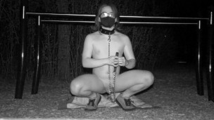 More Femboy public shenanigans (oiled up)