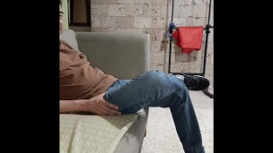 Submissive wife following orders