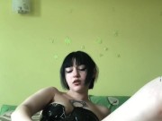 BDSM slut experiences multiple squirts from double penetration 14/16