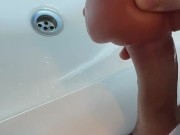 fucking a fake pussy