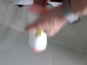 Solo watching stepmom how she blow. Sperm flow and mouth full 16/16