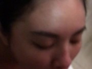 cute asian student skipped school to suck a dick! 6/16