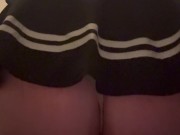 Trans girl uses dildo 10/16