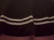 Trans girl uses dildo 13/16