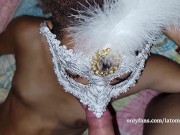 Dyke Using Her New Toy While Sucking Cock 10/16