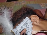 Dyke Using Her New Toy While Sucking Cock 16/16