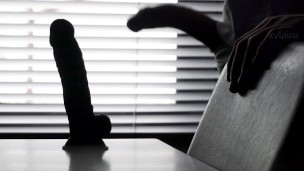 Sucking My Dildo to Prep It with Saliva Before Anal Play (POV)