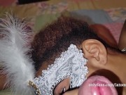 Lesbian playing with her toy and sucking dick 16/16