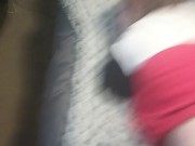 Small Tight Babe Ellee Kay Fucked Hard Standing by Big Dick ti she Cums 14/16