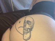 Cum on my ass stepbrother! JOI kiwi step sis tells you where to cum 16/16