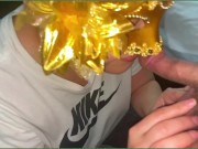 Her Wearing Gold Mask anal Viral ANal 🍑 1/16