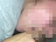 Snowbunny white girl swallowing every nut 4/16