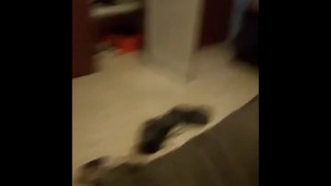 Wife sucking another man's dick for the first time in a crowded sex game