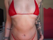 Trying On Bikinis 10/16