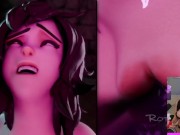 Dark Overwatch Hentai | Mei becomes a mindless slave who craves for sex 5/16