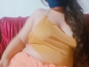 Self hot sexy girl playing with boobies and pussy 11/16