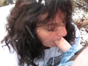 California Blowjob in the Snow 3/16