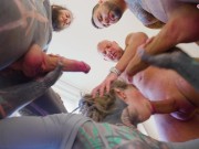 Double Anal Slut - Gangbang with Tattoo Girl Anuskatzz ends with big Facial - ATM, DAP, DP 13/16