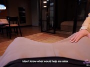 Stressed Stepson? No Problem – Stepmom Drains His Balls Twice!