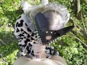 SHE gives me a BLOWJOB with BLOWDROPS in the FOREST 💧🍆 – and then we get CAUGHT 😳🌲 7/16