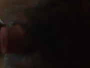 Huge load of sperm dripping from ass to pussy. 9/16