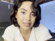 JOI/ compañero universitario descarga su leche en mi culo antes de ver a mi novio 5/16